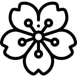Icon: cherry blossom