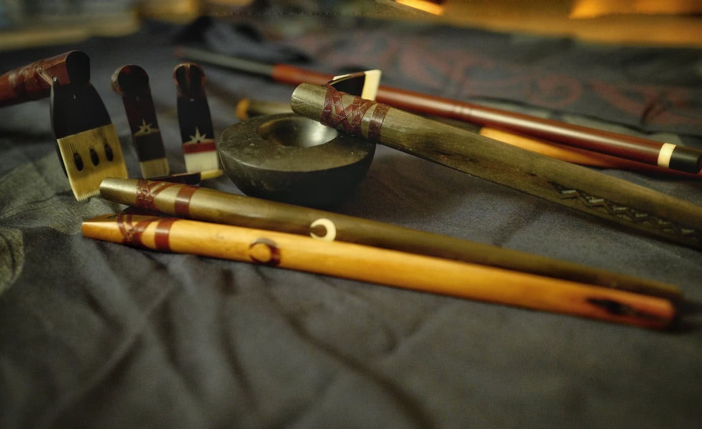 Mea Kā - traditional tattoo implements, Kamaliʻikūpono Hanohano @pokikane