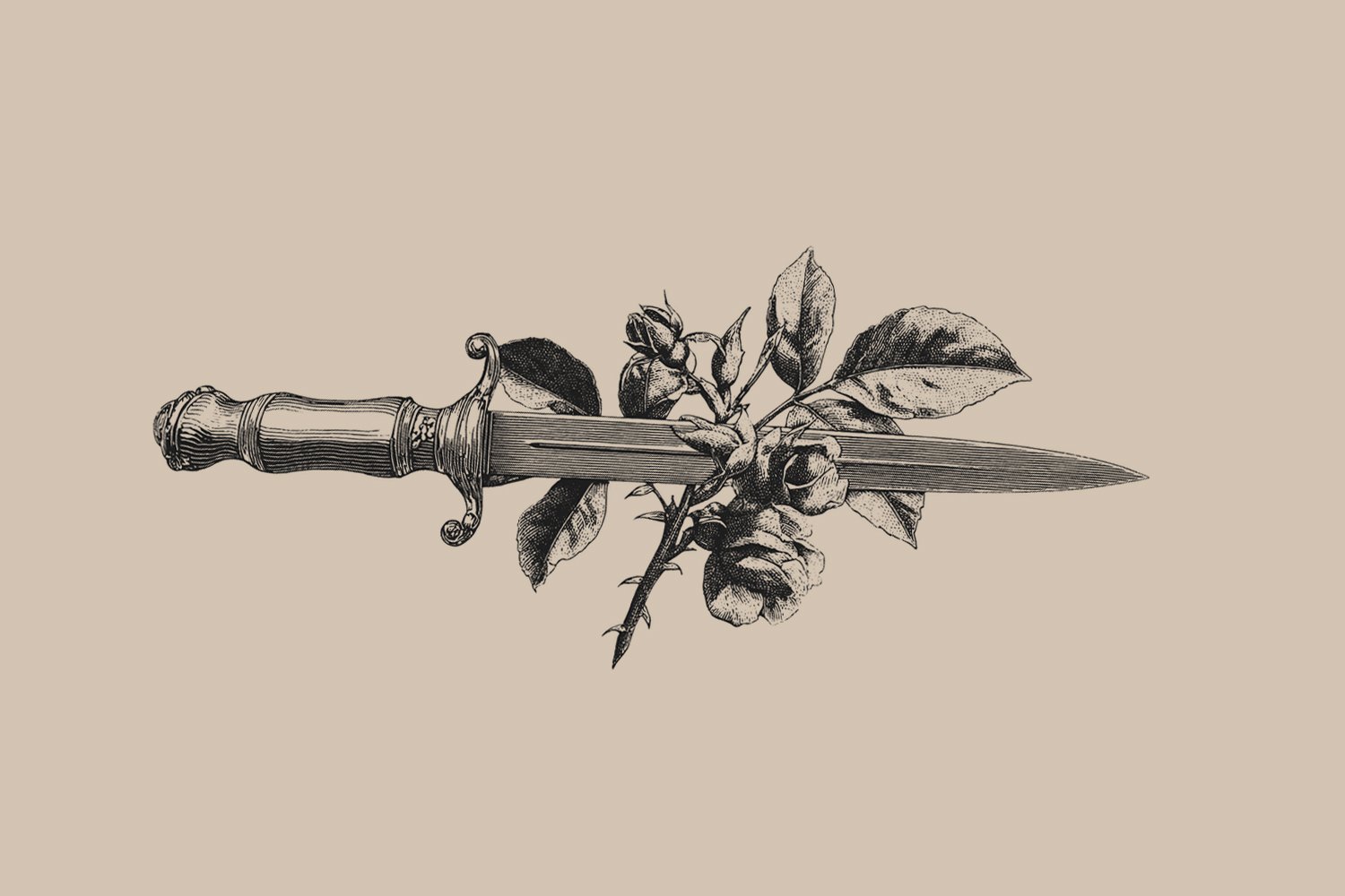 Dagger tattoo
