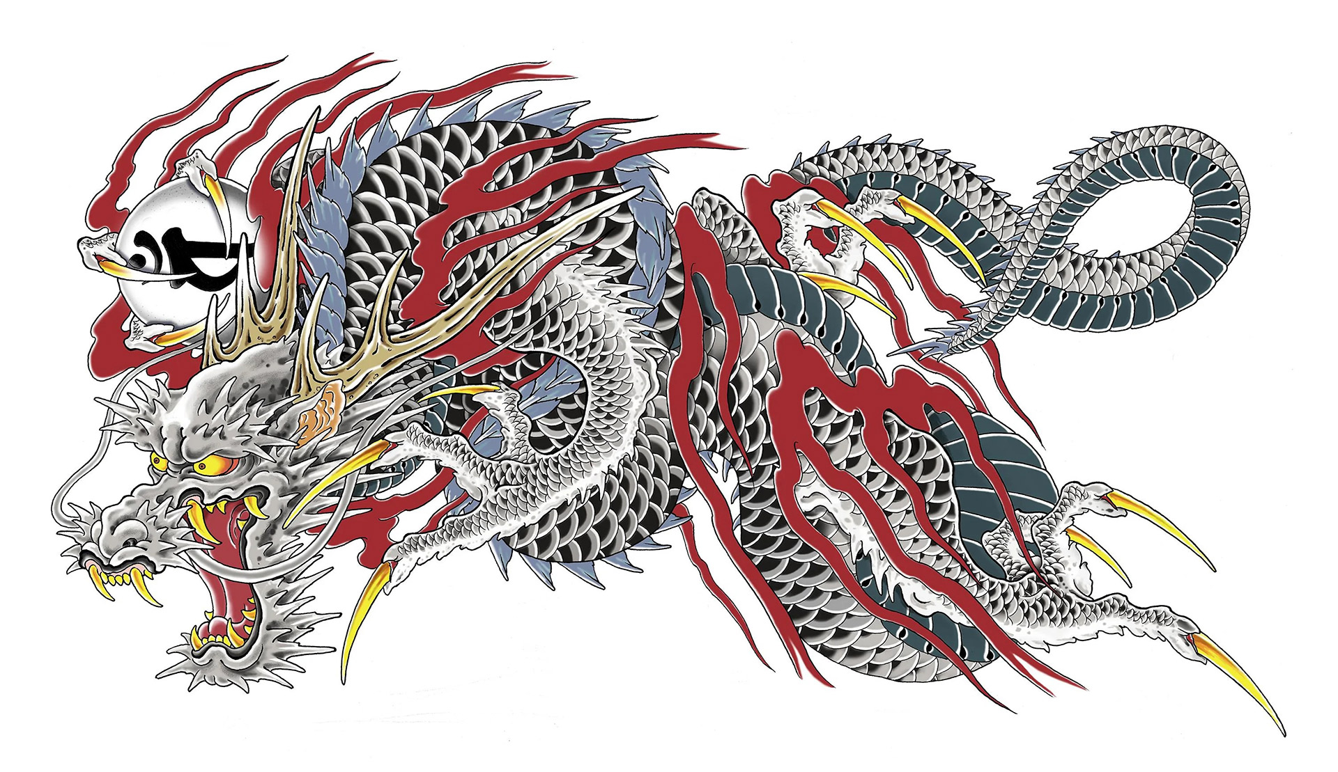 Asian-dragon-tattoo-design