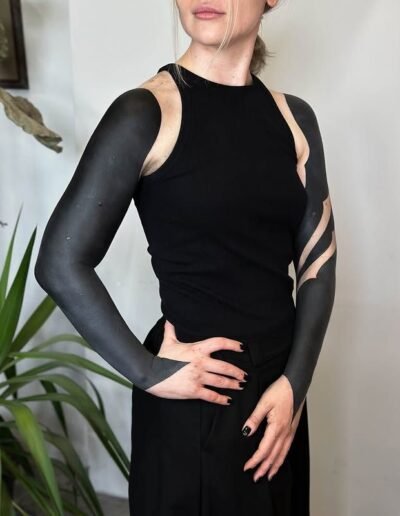 Blackout sleeves by Black Pariah (@black_pariah)