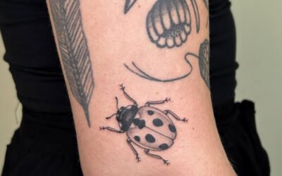 Ladybug tattoo