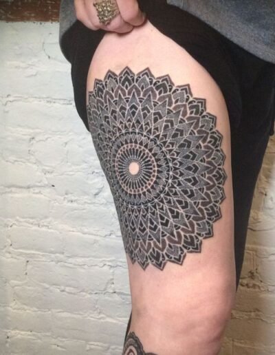 Mandala tattoo by AZL @azlmtl