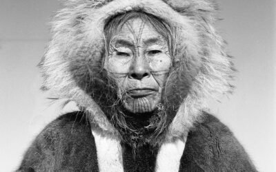 Kakiniit: Peggy Pojuktok/Pudjuktok, Bathurst Inlet, n.d., NWT archives, Henry Buse Fonds, N-1979-052-0955 Photo Henry Busse, via Inuit Art Foundation