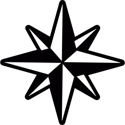 Icon: wind rose