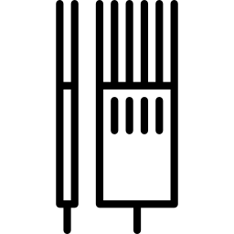 Icon: tattoo needles