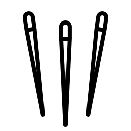 Icon: tattoo needles