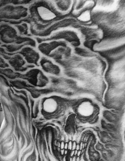 "a nice McRib Skull" by Jack Rudy @j_rudy_gtc