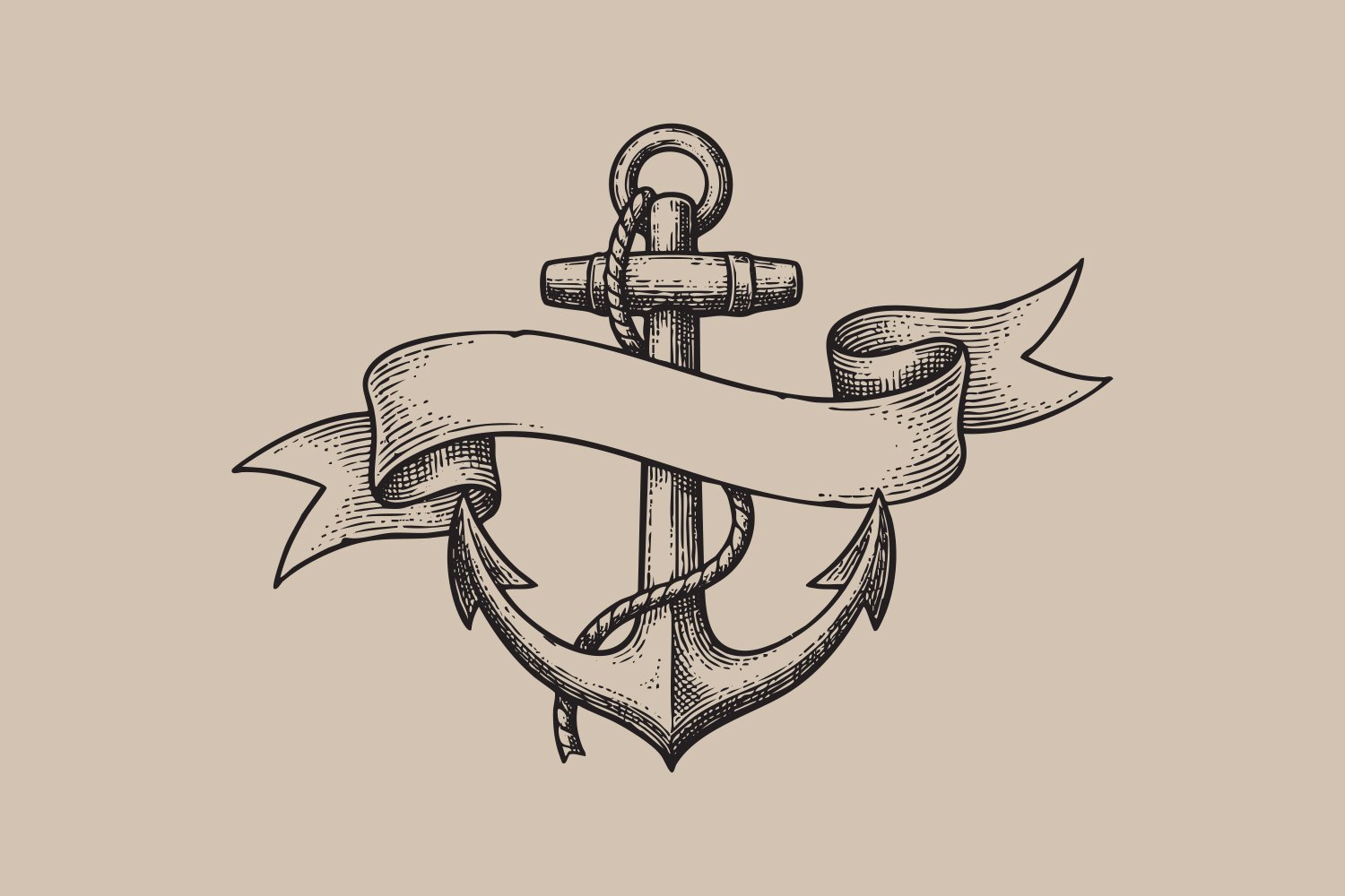 Anchor tattoo