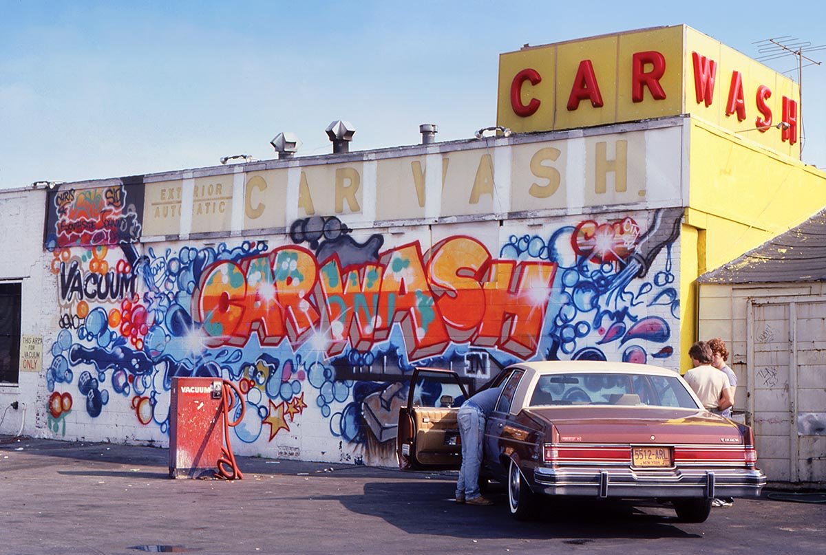 Car Wash by CEY, 1982.