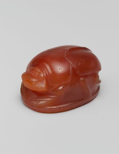 Carnelian engraved scarab Greek (late 7th–early 6th century BCE). The Met Collection