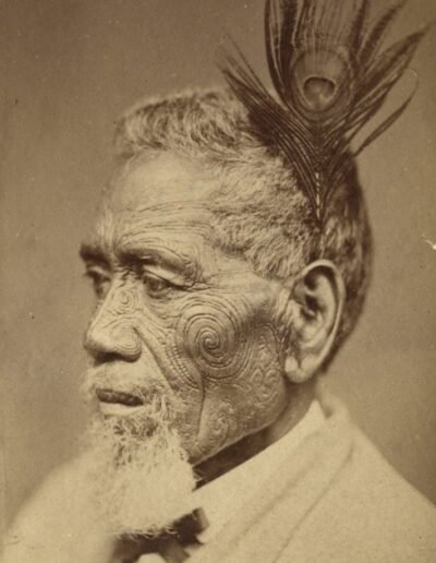 Chef Maori (between 1860 and 1879)