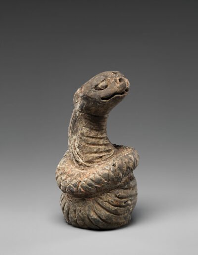 Chinese zodiac figure, snake (13th century). The Met Collection
