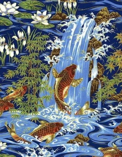Nobu Fujiyama fabric design: The Difficult Return to Our Roots