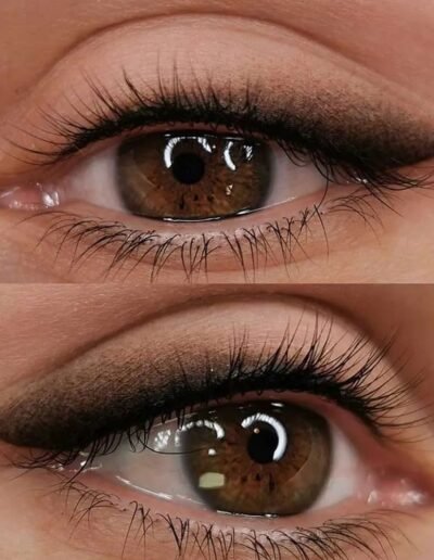 Cosmetic tattooing (permanent makeup): Ombre eyeliner tattoo