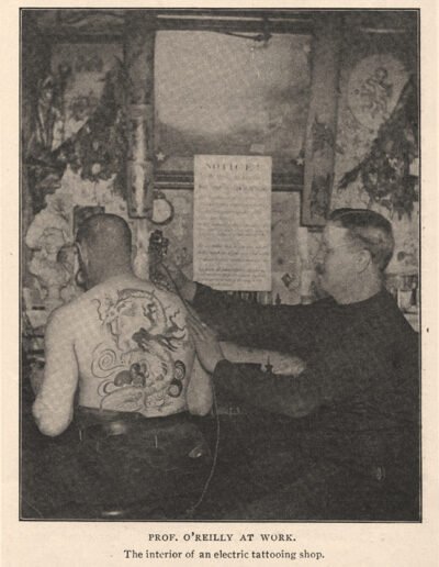 Samuel O'Reilly Tattoo Article, Ev'ry Month magazine, printed in 1899.