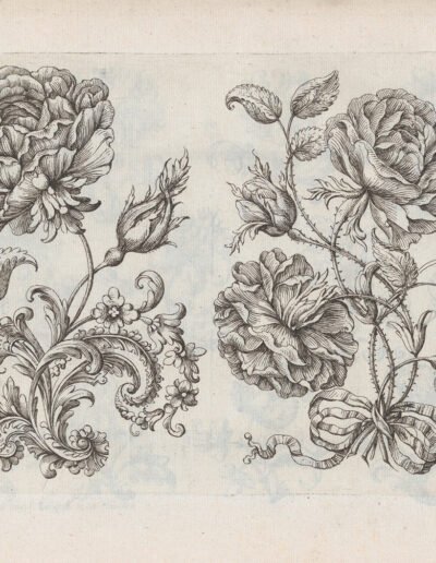 Series of Small Flower Motifs, Plate 5 by Paul Androuet Ducerceau (French, 1623–1710). Harris Brisbane Dick Fund, 1951. The Met Collection