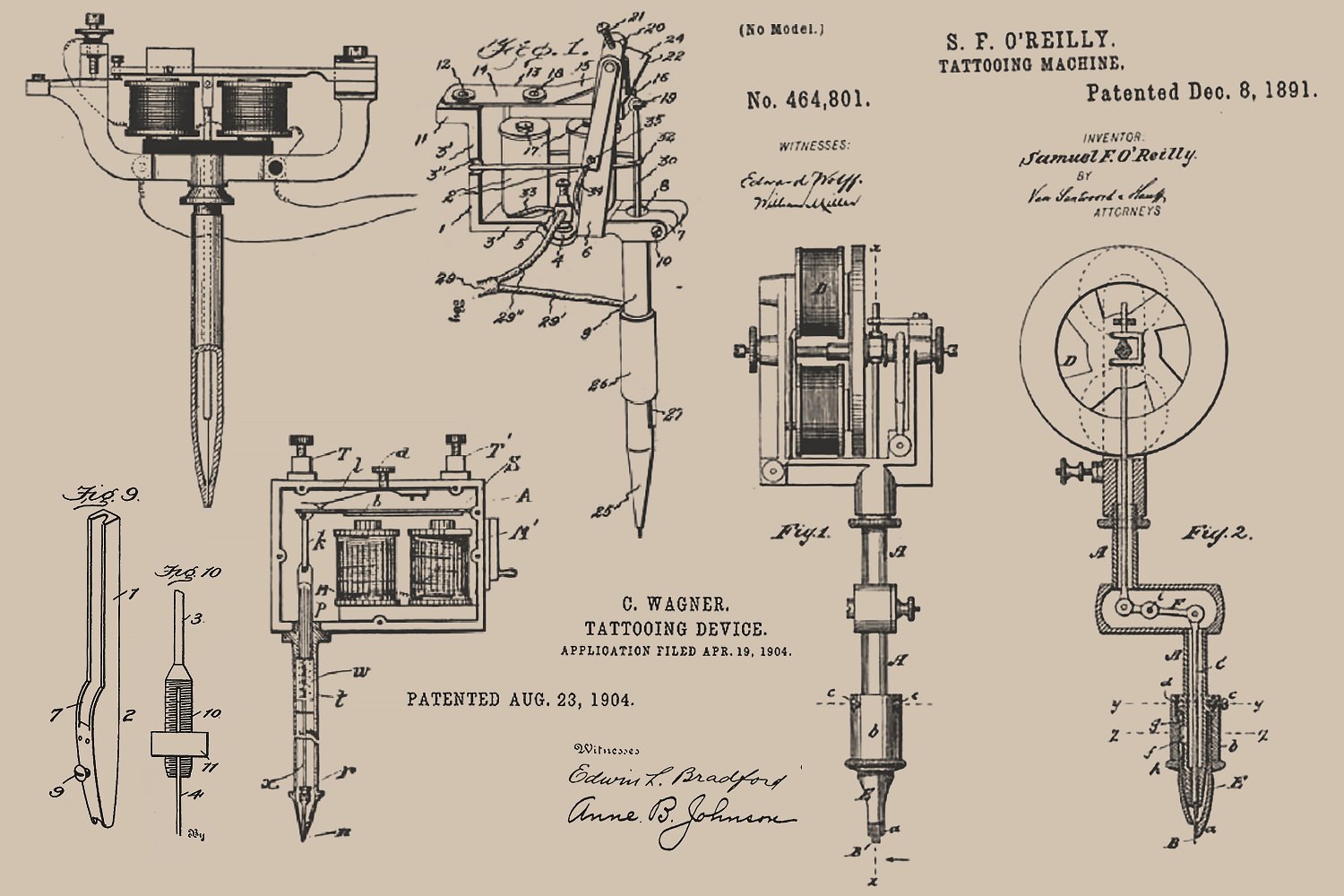 The Story of the First Tattoo Machine