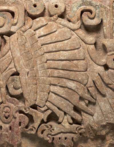 Toltec eagle relief, 900–1200 CE, Mexico. The Met Collection