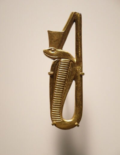 Uraeus with the Red Crown of Lower Egypt. Late Period of Egypt, 664–332 BC