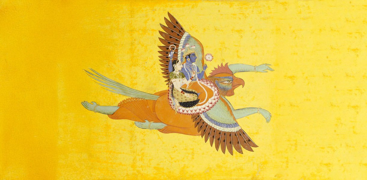 Vishnu And Lakshmi On Garuda Bundi, C - Anonymous